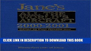 New Book Jane s All the World s Aircraft: 2000-2001