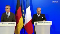 Conférence de presse conjointe de Bernard Cazeneuve et de Thomas de Maizière du mardi 23 août 2016