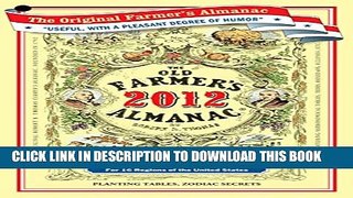 New Book The Old Farmer s Almanac 2012