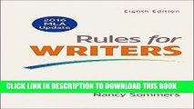 Collection Book Rules for Writers with 2016 MLA Update