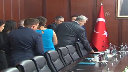 TBMM Başkanı Kahraman, Moldova Başbakan Yardımcısı Galbur'u Kabul Etti