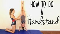 Gymnastics Workout: Handstands Tutorial, How to Exercises, Great for kids, Beginners Home Gymnast