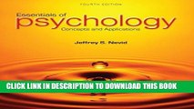 Collection Book Essentials of Psychology: Concepts and Applications