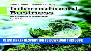 New Book International Business: The Challenges of Globalization (8th Edition)