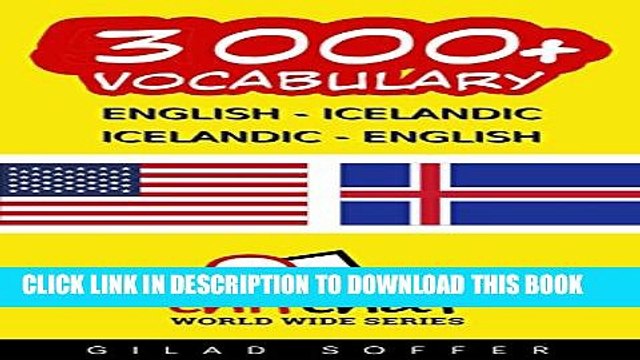 [PDF] 3000+ English - Icelandic Icelandic - English Vocabulary (ChitChat WorldWide) Full Colection
