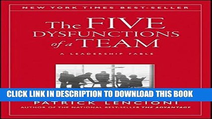 Collection Book The Five Dysfunctions of a Team: A Leadership Fable