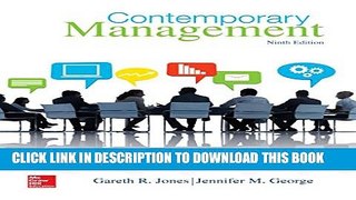 Collection Book Contemporary Management