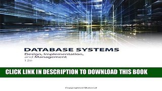 Collection Book Database Systems: Design, Implementation,   Management