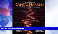 Big Deals  Capital Markets: Institutions and Instruments (2nd Edition)  Free Full Read Most Wanted