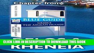 [PDF] Delos   Rheneia - Blue Guide Chapter (from Blue Guide Greece the Aegean Islands) Full Online