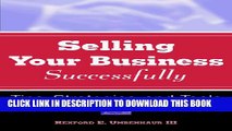 New Book Selling Your Business Successfully: Tips, Strategies, and Tools