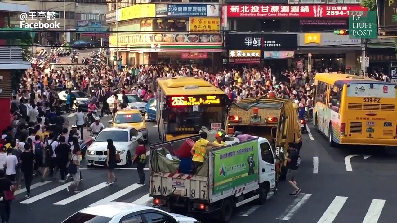 Mouvement de foule à Taïwan à cause d'un Pokémon très rare