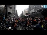 Protesto de motoboys para Av. Paulista