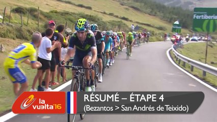 Résumé - Étape 4 (Betanzos /  San Andrés de Teixido) - La Vuelta a España 2016
