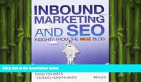 EBOOK ONLINE  Inbound Marketing and SEO: Insights from the Moz Blog READ ONLINE