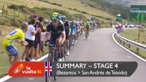 Summary - Stage 4 (Betanzos /  San Andrés de Teixido) - La Vuelta a España 2016