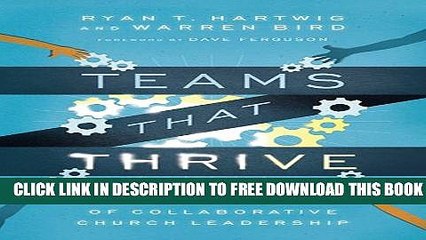 Collection Book Teams That Thrive: Five Disciplines of Collaborative Church Leadership