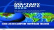 New Book The Military Balance 2009