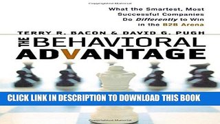 Collection Book The Behavioral Advantage: What the Smartest, Most Successful Companies Do