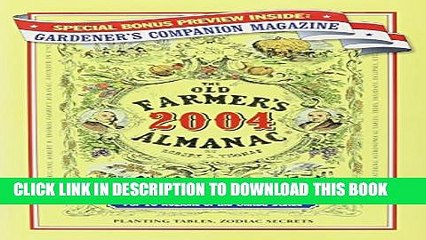 Collection Book The Old Farmer s Almanac 2004