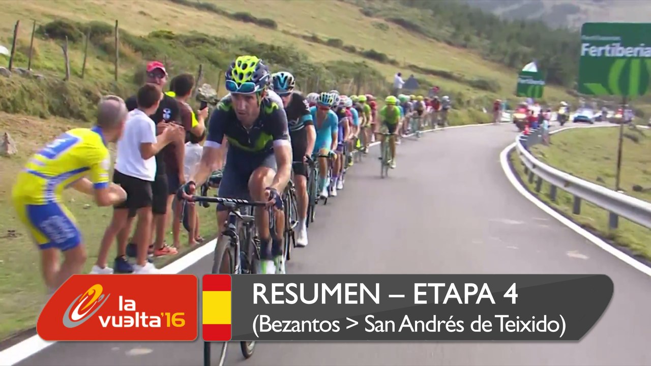 Resumen - Etapa 4 (Betanzos /  San Andrés de Teixido) - La Vuelta a España 2016