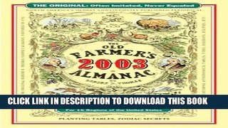 Collection Book The Old Farmer s Almanac 2003