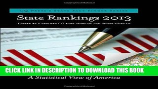 New Book State Rankings 2013: A Statistical View of America (State Rankings (State Fact Finder))