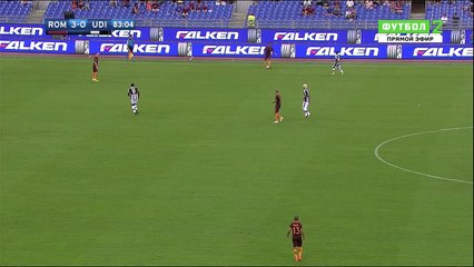 4th goal Roma - Udinese
