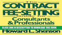 Collection Book The Contract and Fee-Setting Guide for Consultants and Professionals