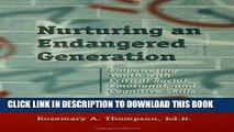 [PDF] Nurturing An Endangered Generation: Empowering Youth with Critical Social, Emotional,