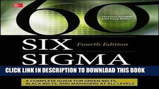 New Book The Six Sigma Handbook, Fourth Edition