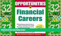 Big Deals  Opportunities in Financial Careers (Opportunities In...Series)  Best Seller Books Best