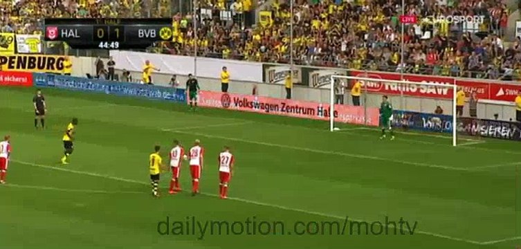 All Goals -Hallescher 0-3 Borussia Dortmund Friendly Match 23.08.2016