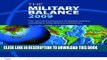 New Book The Military Balance 2009