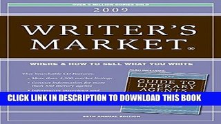 New Book 2009 Writer s Market (CD)