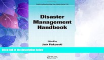 Big Deals  Disaster Management Handbook (Public Administration and Public Policy)  Best Seller