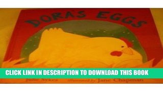 New Book Dora s Eggs