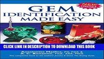 New Book Gem Identification Made Easy 5/E: A Hands-On Guide to More Confident Buying   Selling