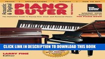 Collection Book Acoustic   Digital Piano Buyer: Spring 2016 Supplement to The Piano Book