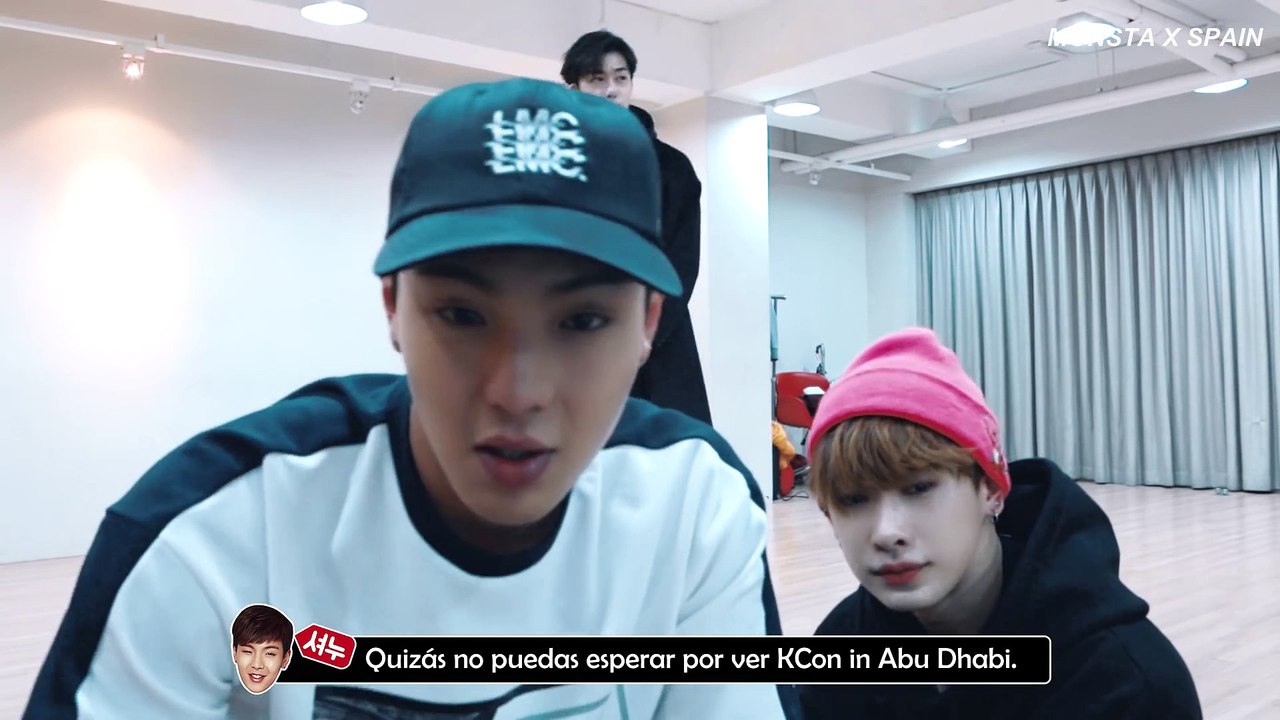 (SUB ESPAÑOL)(CH.MX)(B) KCON Abu Dhabi practice part.1