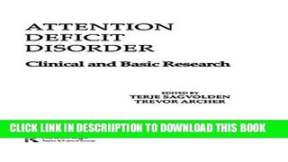 [New] Attention Deficit Disorder - Clinical and Basic Research Exclusive Online