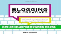 New Book Blogging for Creatives: How designers, artists, crafters and writers can blog to make