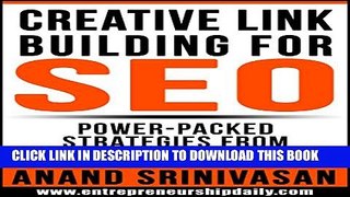 [PDF] CREATIVE LINK BUILDING FOR SEO: Power-Packed Strategies From Real World Marketers (How We