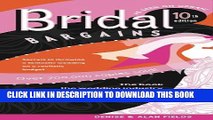 New Book Bridal Bargains: Secrets to Throwing A Fantastic Wedding On A Realistic Budget