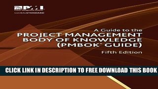 New Book A Guide to the Project Management Body of Knowledge (Pmbok Guide) - 5th Edition