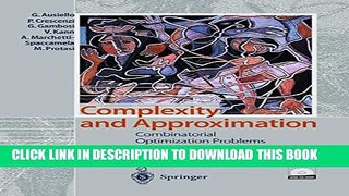 Collection Book Complexity and Approximation: Combinatorial Optimization Problems and Their