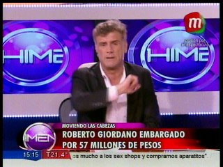 Roberto Giordano involucrado en una estafa