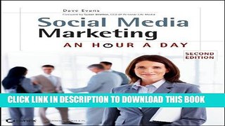 New Book Social Media Marketing: An Hour a Day