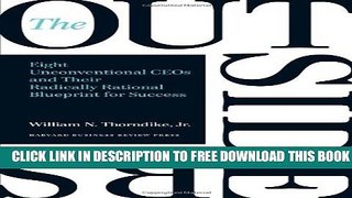 New Book The Outsiders: Eight Unconventional CEOs and Their Radically Rational Blueprint for Success