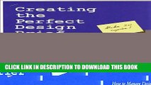 New Book Creating the Perfect Design Brief: How to Manage Design for Strategic Advantage